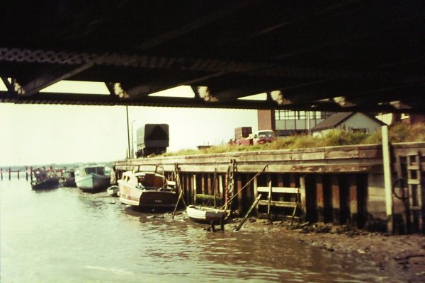 Under Vauxhall Bridge at Yarmouth