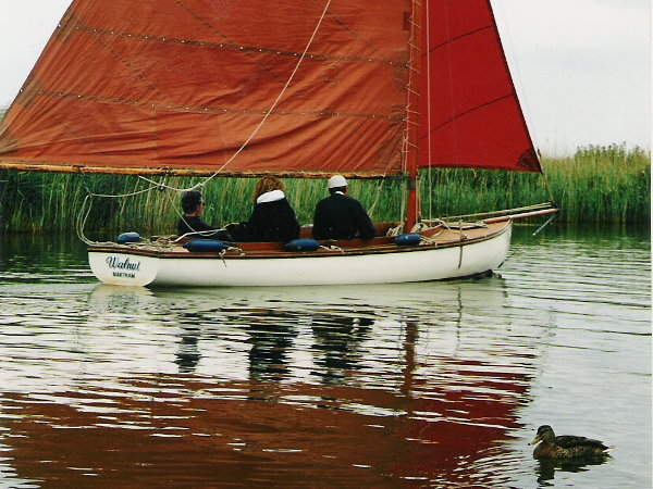 Walnut,under sail