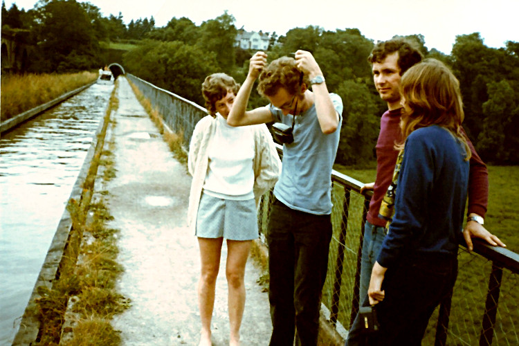 At Chirck Aqueduct