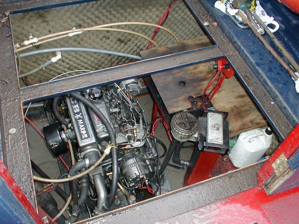 Engine Bay on Stolen Time