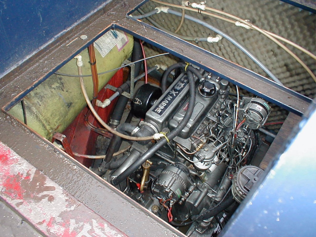 Engine Bay on Stolen Time