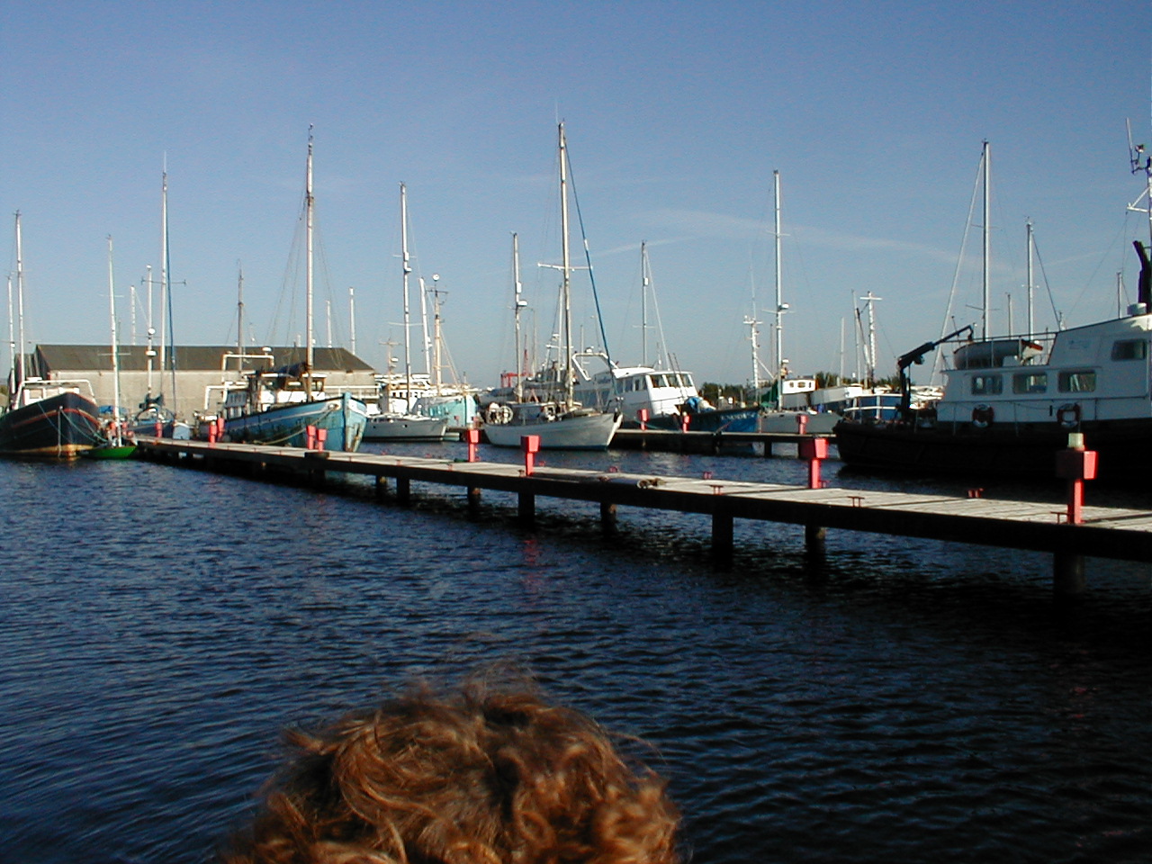 Craft moored at Glasson