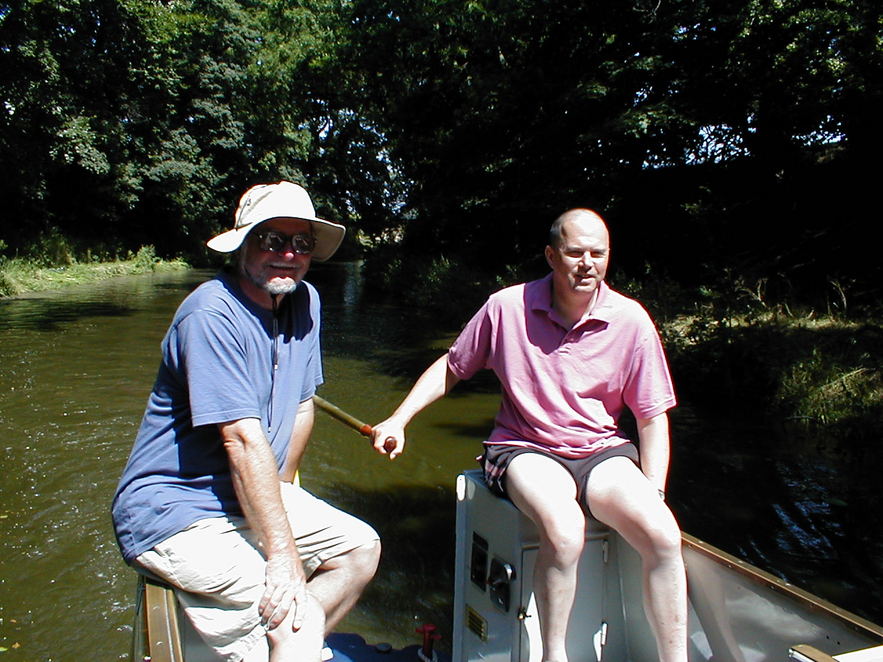 Martin Clark and Trevor Burridge