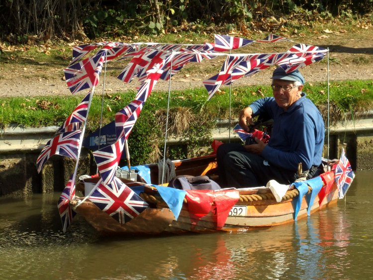 Peter, with whom we talked boats