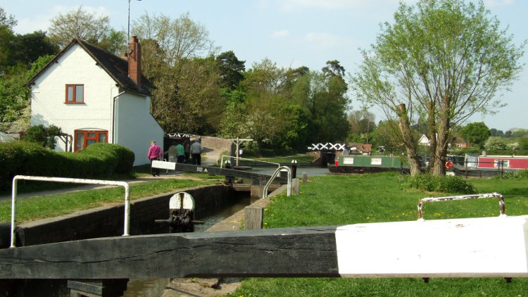 On the Island at the Lapworth Link