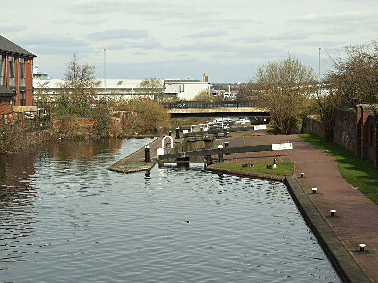 View down the Aston Flight