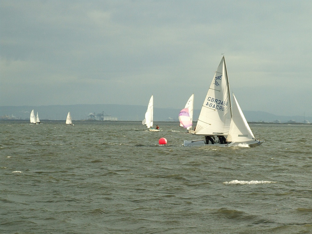 Dinghies in the Bay