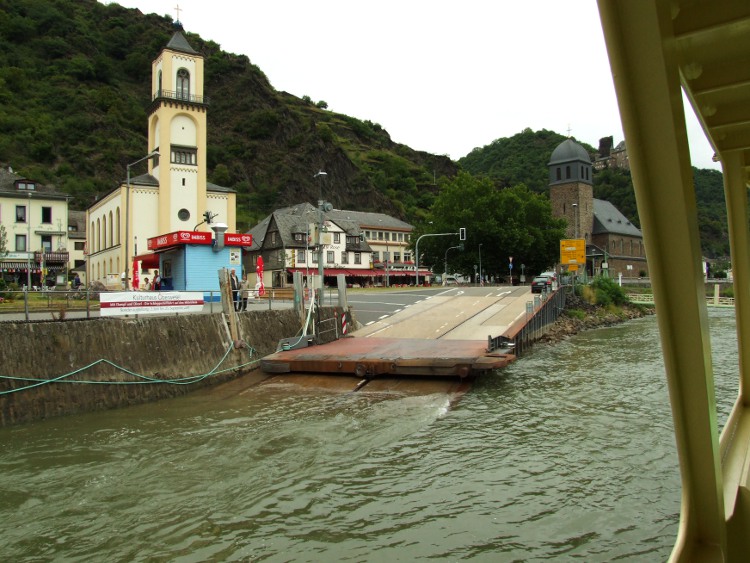 Ferry Dock at St Goarshausen