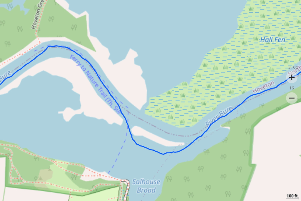 Track through Slahouse Broad