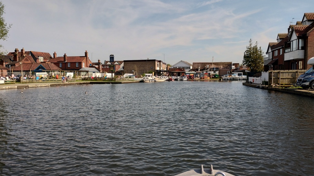 Above Wroxham Bridge