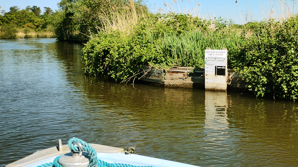 Depth Warning Notice