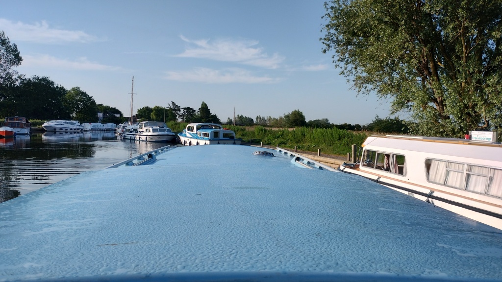 Moorings at Ludham Bridge