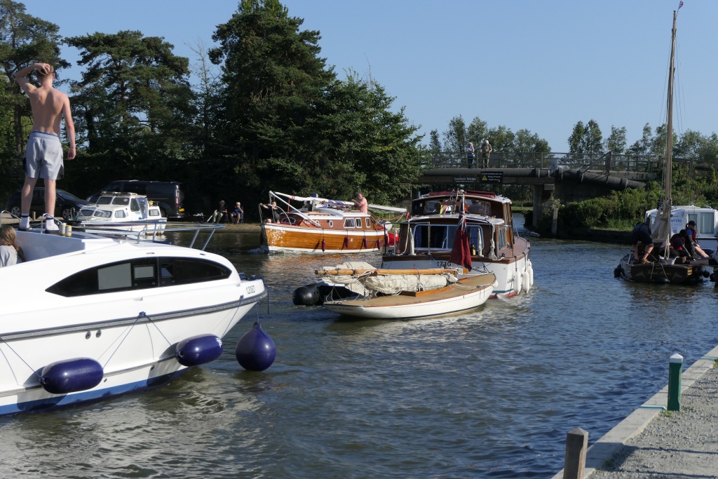 Traffic at Ludham Bridge
