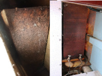 Two views of the Oil Tank