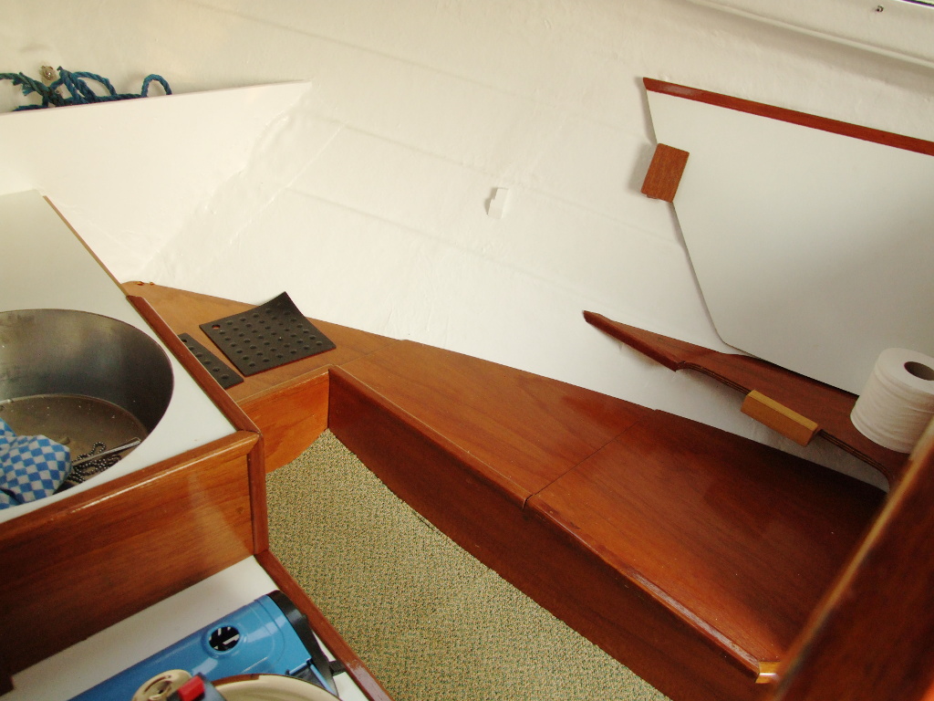 The Cabin - To Starboard, Forward of the Bulkheads